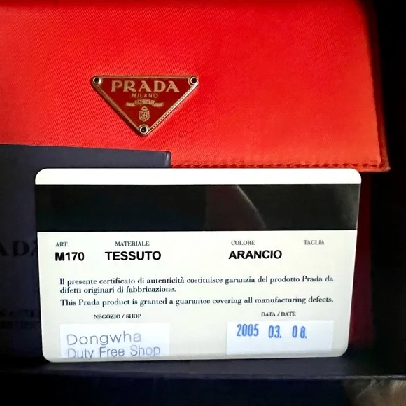 🎃 PRADA nylon tessuto trifold wallet - Picture 13 of 14